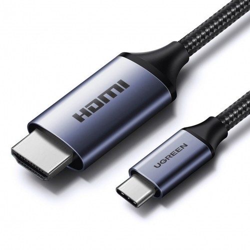 USB C - HDMI 2.1 8K 60Hz Cable 1.5m Ugreen CM565 - Gray image 1