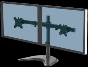 Monitora stiprinājums Fellowes Seasa Freestanding Dual Horizontal Monitor Arm