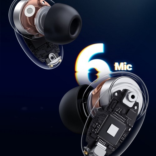 Ugreen HiTune X6 Wireless Headphones TWS Bluetooth 5.0 ANC Grey (WS118) image 4