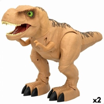 Статуэтки Funville T-Rex 45 x 28 x 15 cm Пластик (2 штук)
