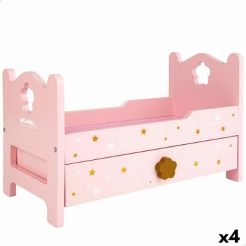 кровать Woomax Розовый 31 x 20 x 16 cm 4 штук