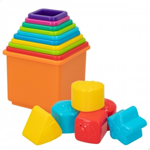 Krāvuma Bloki PlayGo 10,5 x 9 x 10,5 cm 16 Daudzums 4 gb. image 5