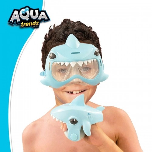 Water pistol and diving mask set Eolo Haizivs 18 x 15 x 8,5 cm (4 gb.) image 4