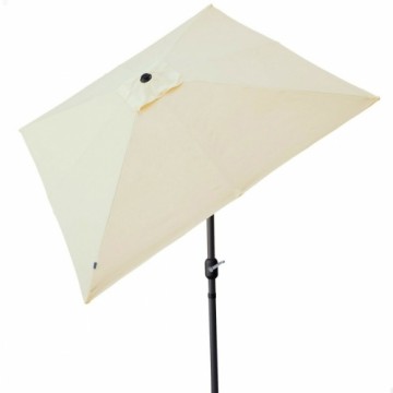Пляжный зонт Aktive 270 x 259 x 270 cm Tērauds Alumīnijs Krēmkrāsa