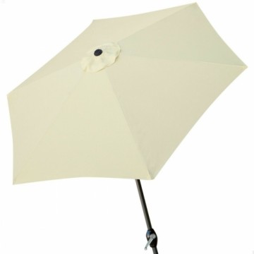 Пляжный зонт Aktive 300 x 245 x 300 cm Alumīnijs Krēmkrāsa Ø 300 cm