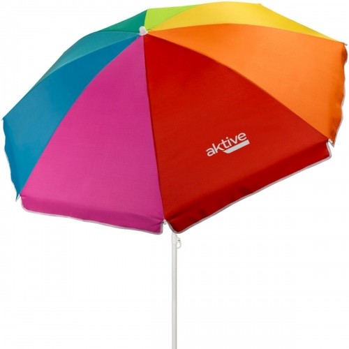 Пляжный зонт Aktive Daudzkrāsains 180 x 185 x 180 cm Tērauds (12 gb.) image 2
