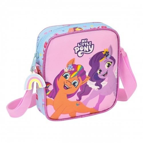 Сумка на плечо My Little Pony Wild & free Синий Розовый 16 x 18 x 4 cm image 1
