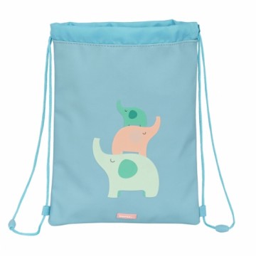 Сумка-рюкзак на веревках Safta Elefantes Зеленый