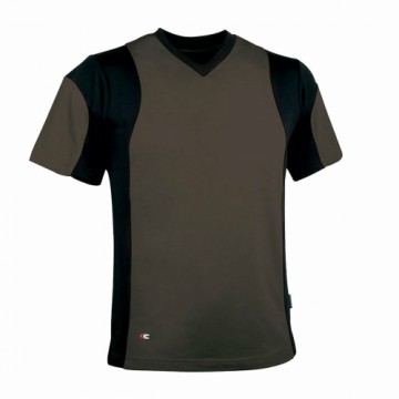 Unisex Krekls ar Īsām Piedurknēm Cofra Java Brūns