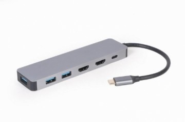Gembird  
         
       I/O ADAPTER USB-C TO HDMI/USB3/3IN1 A-CM-COMBO3-03