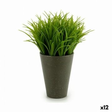 Ibergarden Декоративное растение Пластик 11 x 18 x 11 cm Зеленый Серый (12 штук)