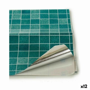 Bigbuy Home Pašlīpošs papīrs квадраты 60 x 90 x 1 cm (12 gb.)