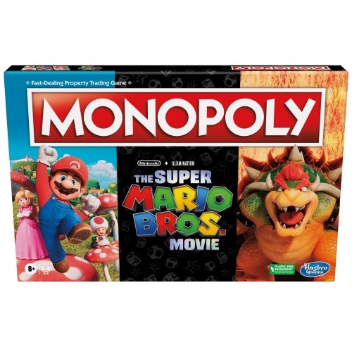 MONOPOLY Galda spēle "Super Mario Movie" (angļu val.) image 1