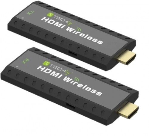 Techly Wireless Extender HDMI 1080p 60Hz, 5.8GHZ Mini image 1