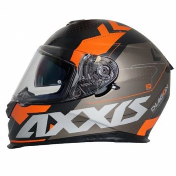 Axxis Helmets, S.a. Eagle SV Diagon (XXL) D4 OrangeMat ķivere
