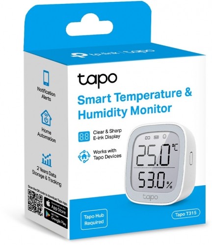 TP-Link Temperature & Humidity Monitor Tapo T315 image 2