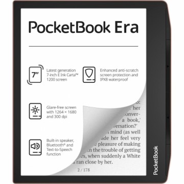 Эл. книга PocketBook 700 Era Copper Чёрный 64 Гб 7"