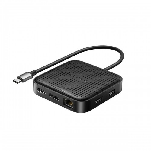 USB Centrmezgls Hyper HD583-GL Melns 100 W image 4