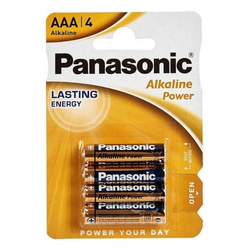 Alkaline baterijas Panasonic LR03 AAA (12 gb.) image 2