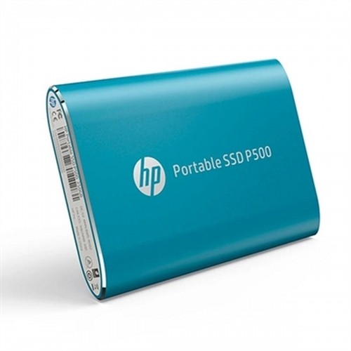 Ārējais cietais disks HP P500 Zils 500 GB SSD image 1