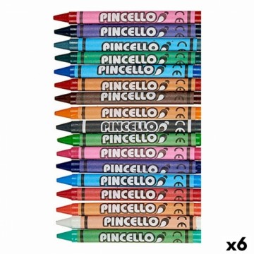 Pincello Цветные полужирные карандаши Разноцветный (6 штук)