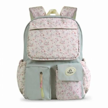 Школьный рюкзак Decuevas Разноцветный Цветы 40 x 18 x 30 cm