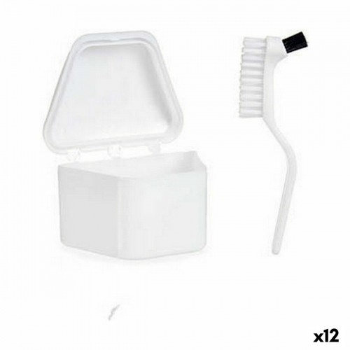 Berilo Набор для зубных протезов Белый полипропилен (12 штук) image 1
