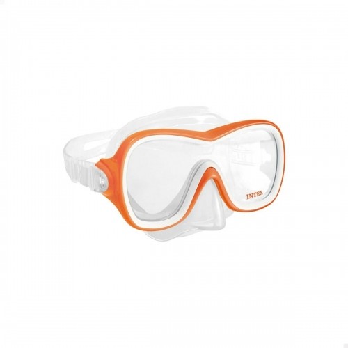 Очки для ныряния с трубкой Intex Wave Rider Оранжевый (6 штук) image 3