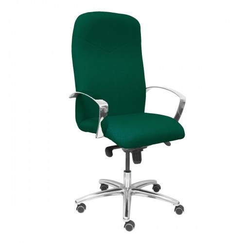 Biroja krēsls Caudete P&C BALI426 Tumši zaļš image 1