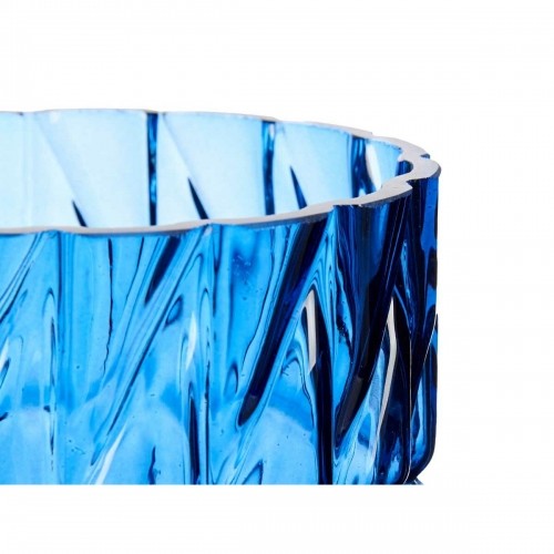 Gift Decor Vāze Gravējums Zils Stikls 13 x 26,5 x 13 cm (6 gb.) image 2