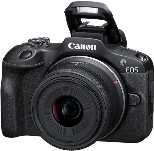 Canon EOS R100 + 18-45 + 55-210mm, black image 4