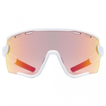 Brilles Uvex Sportstyle 236 Set small white mat / mirror red
