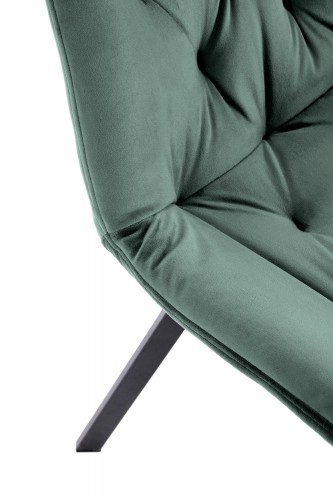 Halmar K519 chair, dark green image 5