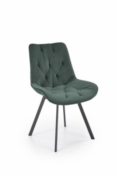 Halmar K519 chair, dark green