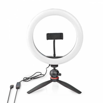 Nedis RLSTND100BK Selfie Кольцевая лампа 10 дюймов 2700 - 6700K
