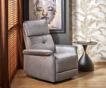 Halmar SEMIR leisure chair, grey
