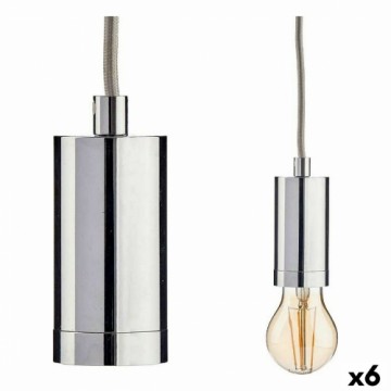 Gift Decor Потолочный светильник 220-250 V 60 W Серебристый Металл (6 штук)
