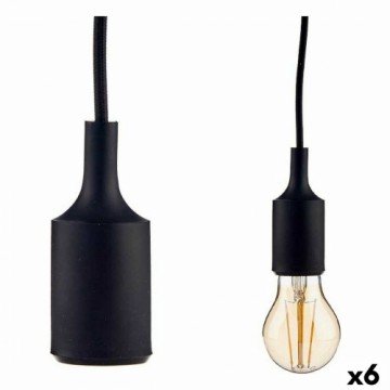 Gift Decor Потолочный светильник 60 W 220-250 V Чёрный Пластик (6 штук)