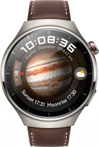 Huawei Watch 4 Pro, silver/brown image 1