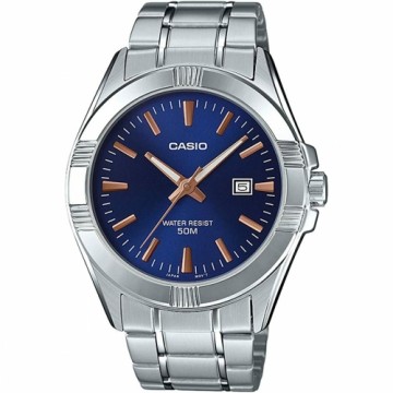 Мужские часы Casio Синий Серебристый (Ø 43,5 mm)