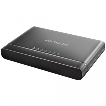 AXAGON ADSA-CC USB-C 10 Gbps - NVMe M.2 SSD un SATA 2,5'/3,5' SSD/HDD CLONE MASTER 2