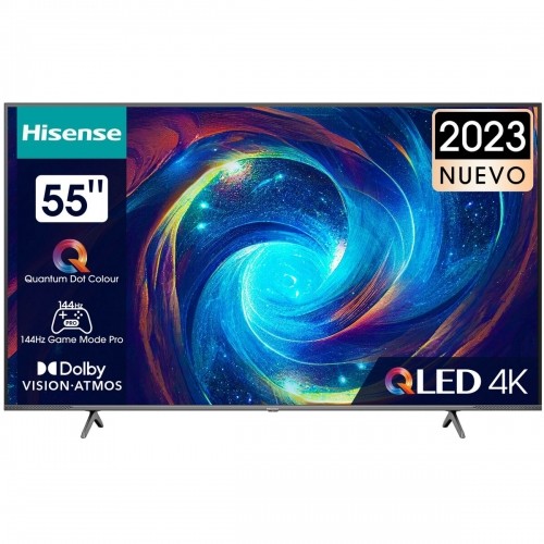 Смарт-ТВ Hisense 55E7K PRO 55" 4K Ultra HD QLED image 1