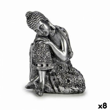 Gift Decor Dekoratīvās figūriņas Buda Sēžu 10,5 x 15 x 12 cm (8 gb.)