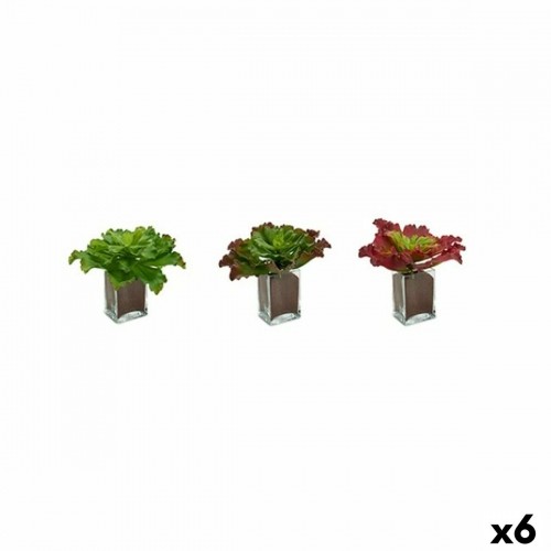 Ibergarden Декоративное растение Листья Большой Двухцветный Пластик 31 x 24 x 31 cm (6 штук) image 1