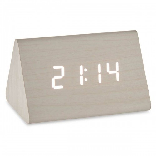 Gift Decor Настольные цифровые часы Белый PVC Деревянный MDF 11,7 x 7,5 x 8 cm (12 штук) image 3