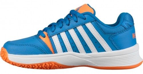 Теннисная обувь для детей K-SWISS COURT SMASH OMNI синий/оранжевый/белый, размер UK 10,5 (EU 28,5) image 2