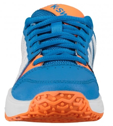 Теннисная обувь для детей K-SWISS COURT SMASH OMNI синий/оранжевый/белый, размер UK 10,5 (EU 28,5) image 3