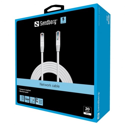 Sandberg 506-99 Network Cable UTP Cat6 20m image 2