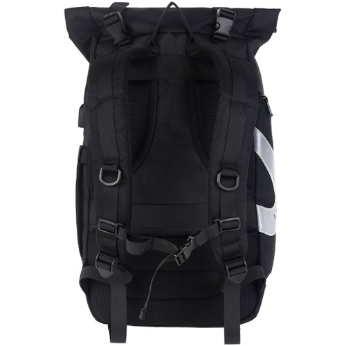 CANYON RT-7, Laptop backpack for 17.3 inch, Product spec/size(mm): 470MM(+200MM) x300MM x 130MM, Black, EXTERIOR materials:100% Polyester, Inner materials:100% Polyester, max weight (KGS): image 4