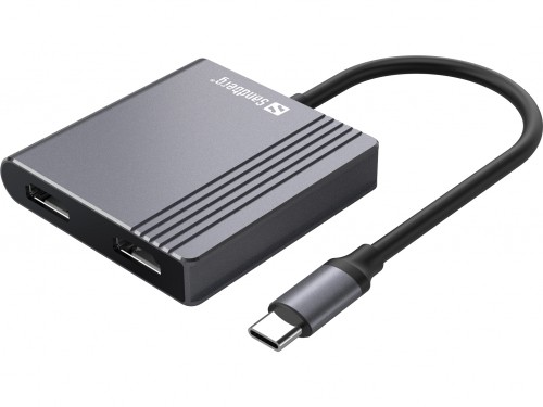Sandberg 136-44 USB-C Dock 2xHDMI+USB+PD image 1